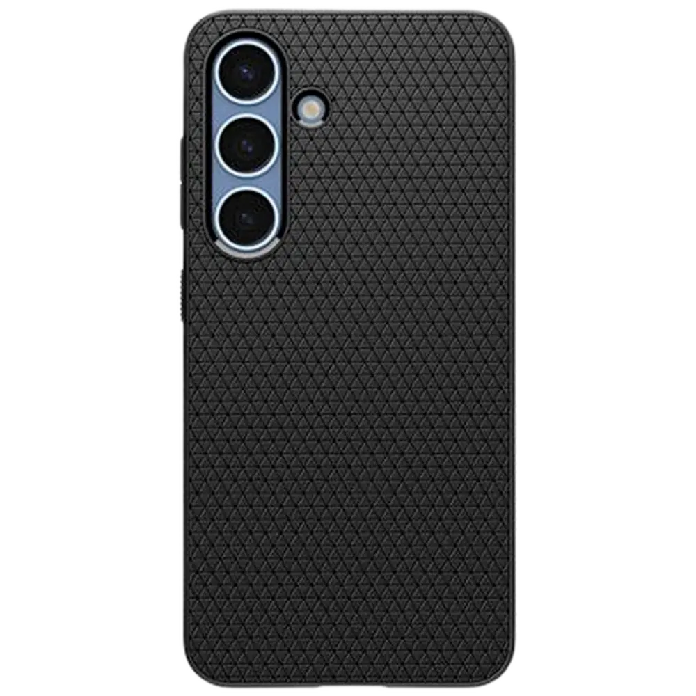 Spigen Spigen Samsung Galaxy S25 Liquid Air Hülle (Mat Schwarz) Spigen Spigen Samsung Galaxy S25 Liquid Air Hülle (Mat Schwarz)