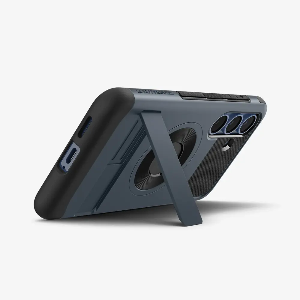 Spigen Spigen Samsung Galaxy S25 Plus Slim Armor MagFit Hülle Metal Slate