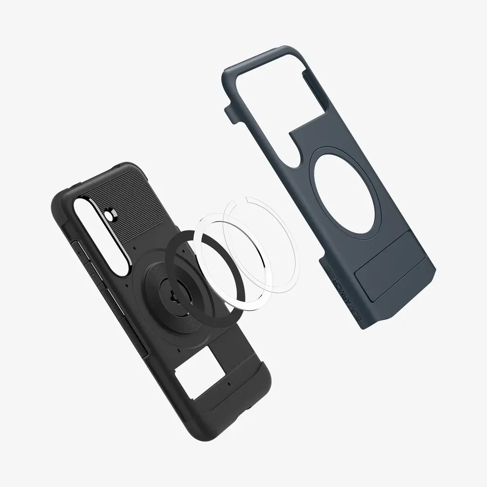 Spigen Spigen Samsung Galaxy S25 Plus Slim Armor MagFit Hülle Metal Slate