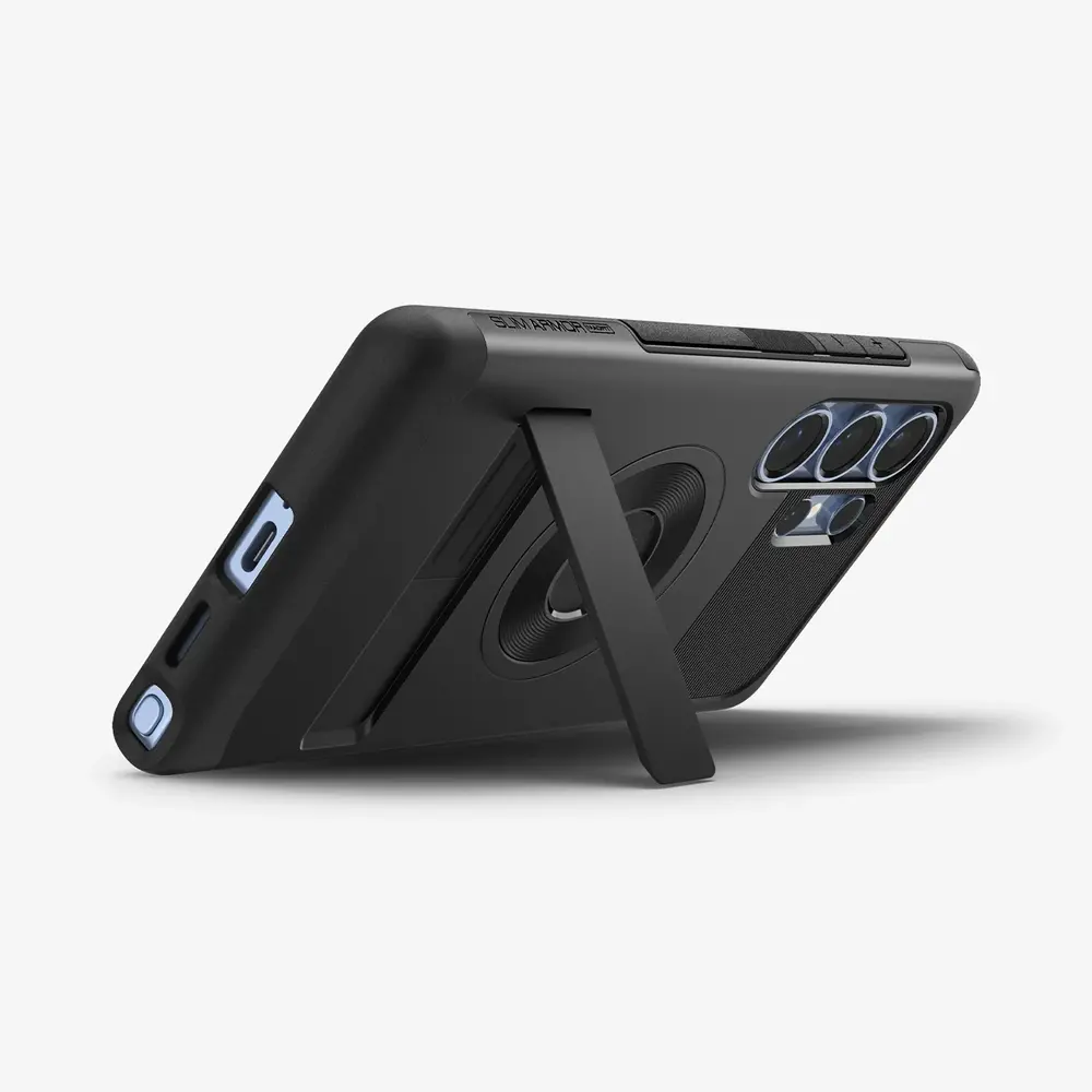 Spigen Spigen Samsung Galaxy S25 Ultra Slim Armor MagFit Hülle (Schwarz) Spigen Spigen Samsung Galaxy S25 Ultra Slim Armor MagFit Hülle (Schwarz)