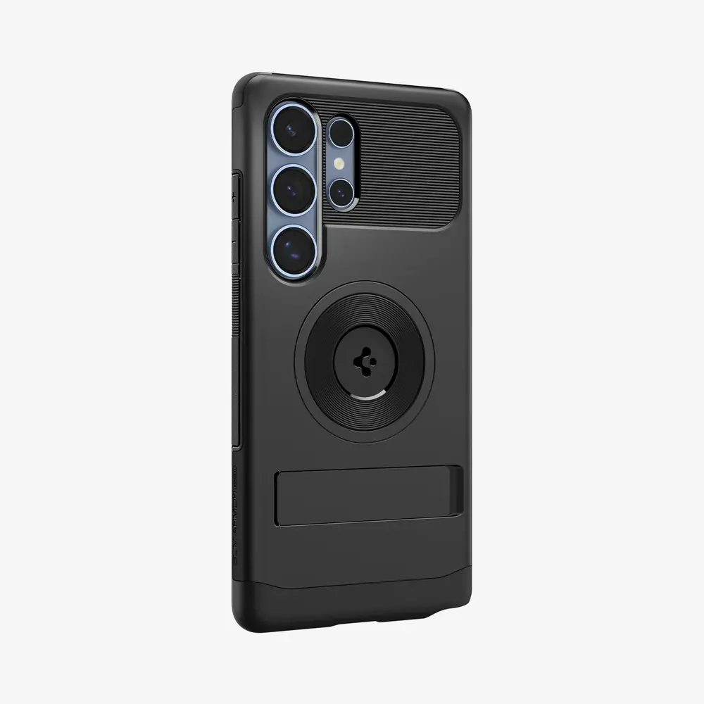 Spigen Spigen Samsung Galaxy S25 Ultra Slim Armor MagFit Hülle (Schwarz) Spigen Spigen Samsung Galaxy S25 Ultra Slim Armor MagFit Hülle (Schwarz)