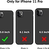 Ceezs Ceezs iPhone 11 Pro Hülle Silikon (Schwarz) Ceezs Ceezs iPhone 11 Pro Hülle Silikon (Schwarz)
