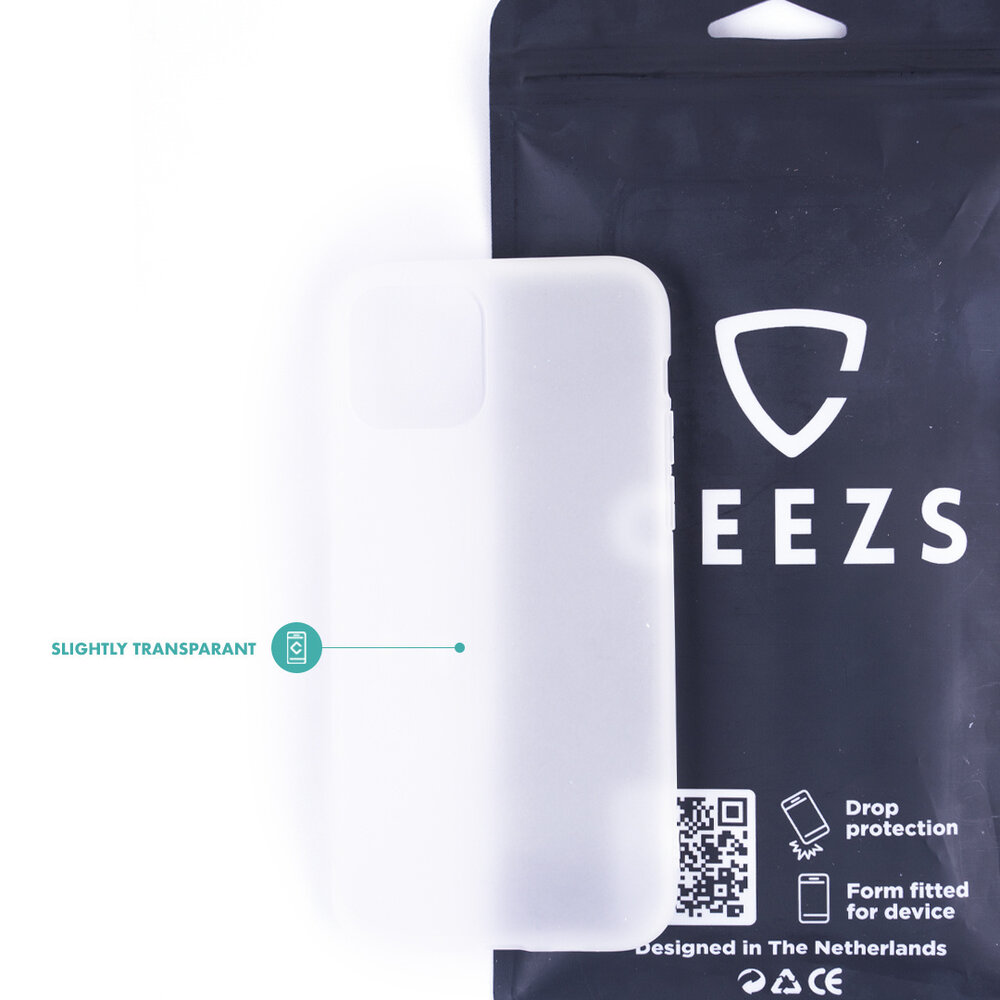 Ceezs Ceezs iPhone 11 Pro Max Silikon Hülle Matte (Transparent)