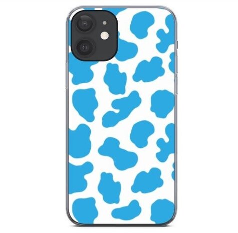 ShieldCase® ShieldCase iPhone 12 Hülle Holy Cow (Blau/Weiß) ShieldCase® ShieldCase iPhone 12 Hülle Holy Cow (Blau/Weiß)