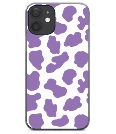ShieldCase® ShieldCase iPhone 12 Hülle Holy Cow (Lila/Weiß)