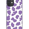 ShieldCase® ShieldCase iPhone 12 Hülle Holy Cow (Lila/Weiß) ShieldCase® ShieldCase iPhone 12 Hülle Holy Cow (Lila/Weiß)