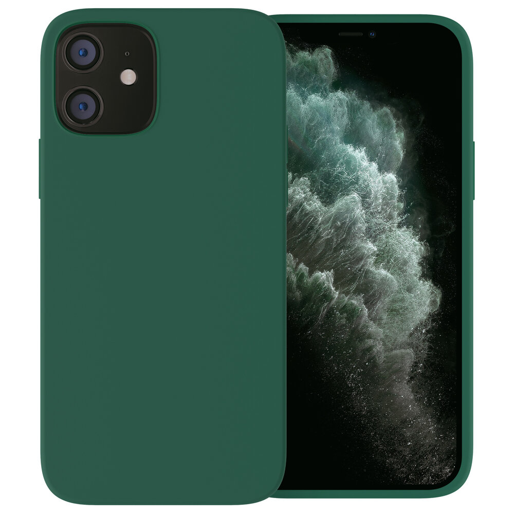 Ceezs Ceezs iPhone 12 Mini Hülle Silikon (Grün)