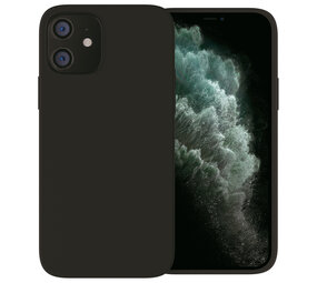 Ceezs iPhone 12 Mini Hülle Silikon (Schwarz) Ceezs iPhone 12 Mini Hülle Silikon (Schwarz)