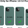 Ceezs Ceezs iPhone 12 Pro Hülle Silikon (Grün) Ceezs Ceezs iPhone 12 Pro Hülle Silikon (Grün)