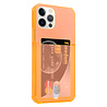 ShieldCase® ShieldCase iPhone 12 Pro Shockhülle mit Kartenfach (Orange)