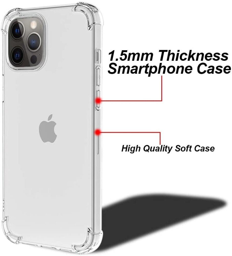 Ceezs Ceezs iPhone 12 Pro Shockproof Hülle (Transparent) Ceezs Ceezs iPhone 12 Pro Shockproof Hülle (Transparent)