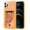ShieldCase® ShieldCase iPhone 12 Pro Max Shockhülle met kartenfach (Orange) ShieldCase® ShieldCase iPhone 12 Pro Max Shockhülle met kartenfach (Orange)