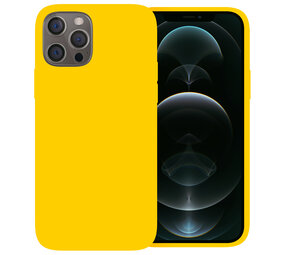 Ceezs iPhone 12 Pro Max Silikon Hülle (Gelb) Ceezs iPhone 12 Pro Max Silikon Hülle (Gelb)