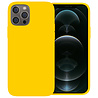 Ceezs Ceezs iPhone 12 Pro Max Silikon Hülle (Gelb) Ceezs Ceezs iPhone 12 Pro Max Silikon Hülle (Gelb)