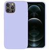 Ceezs Ceezs iPhone 12 Pro Max Silikon Hülle (Lavender) Ceezs Ceezs iPhone 12 Pro Max Silikon Hülle (Lavender)