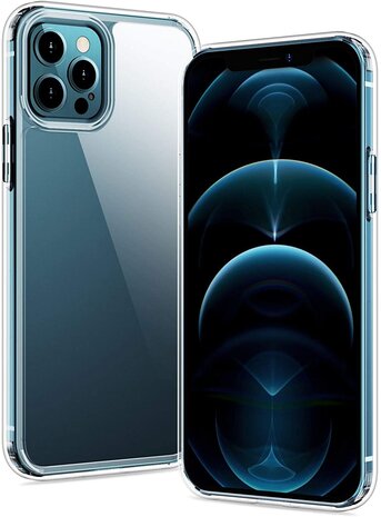 Ceezs Ceezs iPhone 12 Pro Max Silikon Hülle (Transparent) Ceezs Ceezs iPhone 12 Pro Max Silikon Hülle (Transparent)