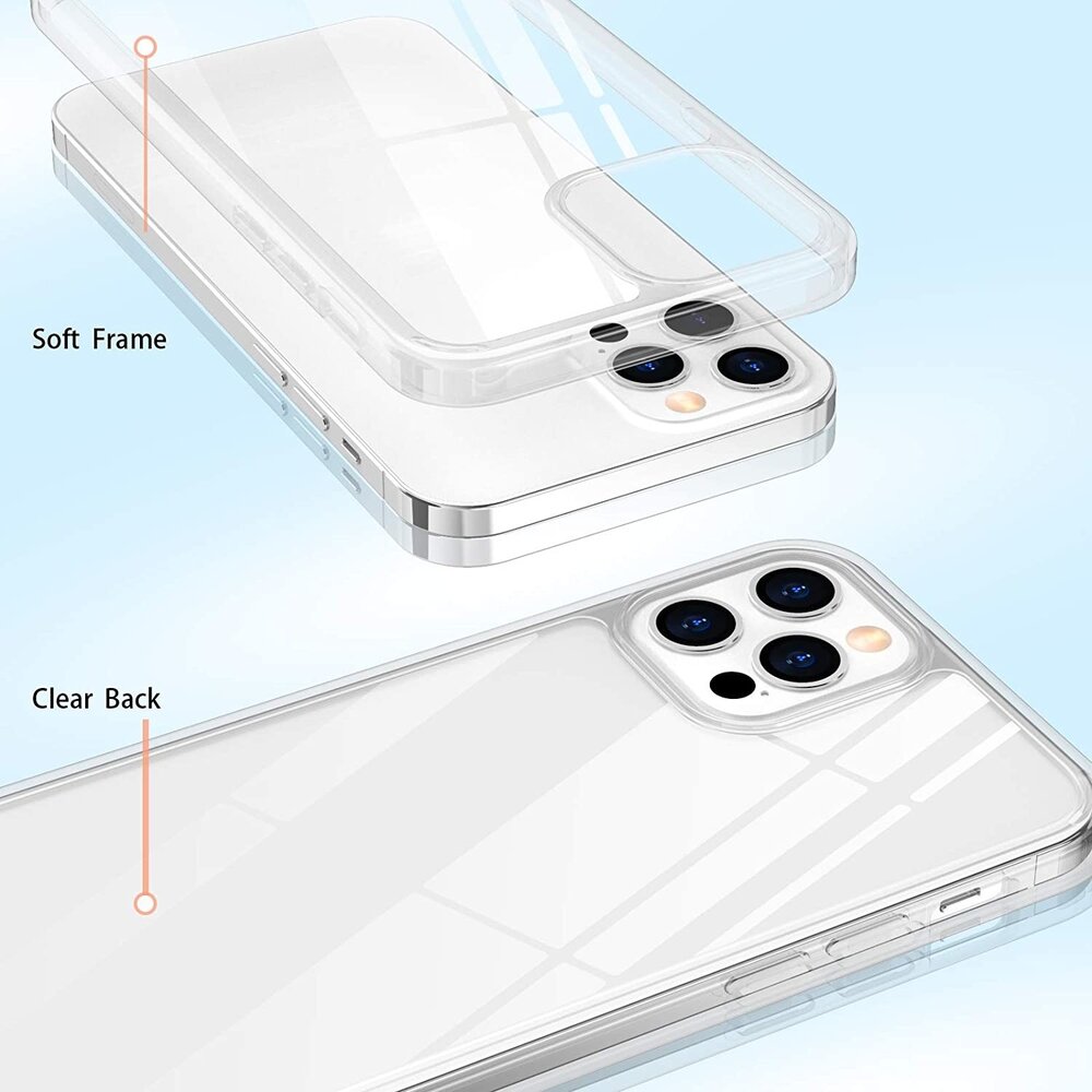 Ceezs Ceezs iPhone 12 Pro Max Silikon Hülle (Transparent) Ceezs Ceezs iPhone 12 Pro Max Silikon Hülle (Transparent)