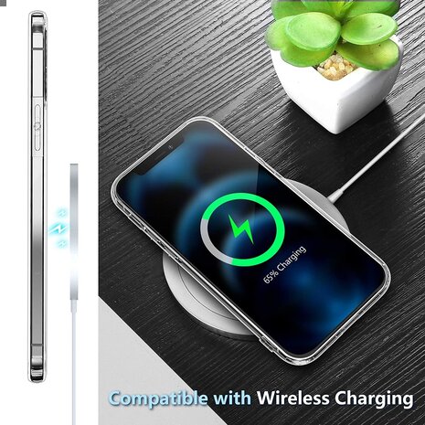 Ceezs Ceezs iPhone 12 Pro Max Silikon Hülle (Transparent) Ceezs Ceezs iPhone 12 Pro Max Silikon Hülle (Transparent)