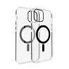 Coverzs Coverzs iPhone 13 Clear metallic Hülle mit MagSafe (Schwarz) Coverzs Coverzs iPhone 13 Clear metallic Hülle mit MagSafe (Schwarz)