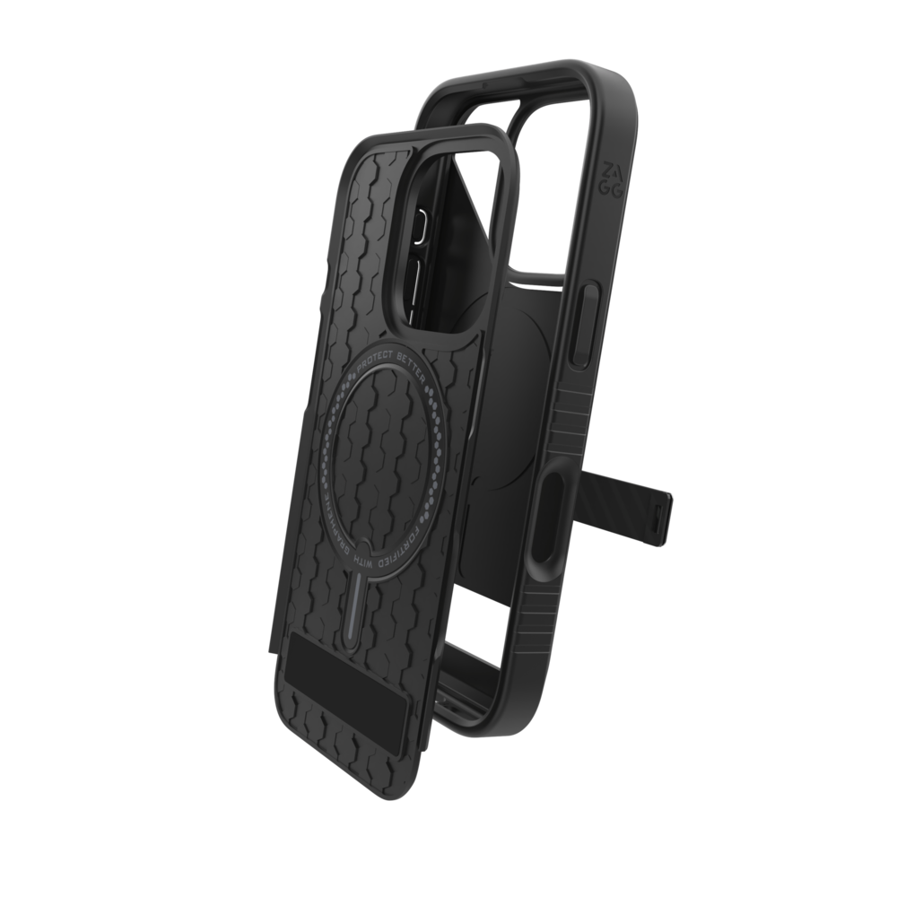 Zagg ZAGG iPhone 16 Pro Hülle Denali Snap it Kickstand