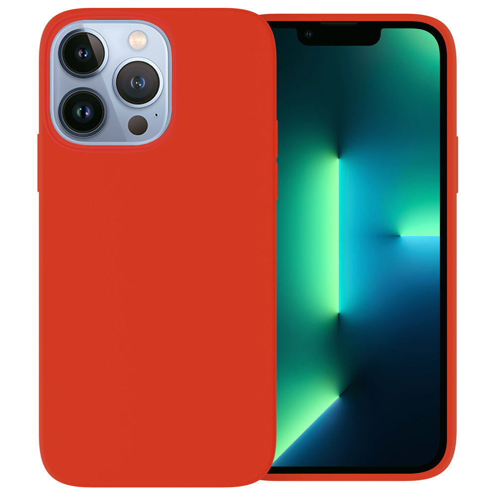 Ceezs Ceezs iPhone 13 Pro Max Silikon Hülle (Rot) Ceezs Ceezs iPhone 13 Pro Max Silikon Hülle (Rot)