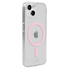 Holdit Holdit iPhone 14 MagSafe Silikonhülle (Transparent/Rosa) Holdit Holdit iPhone 14 MagSafe Silikonhülle (Transparent/Rosa)