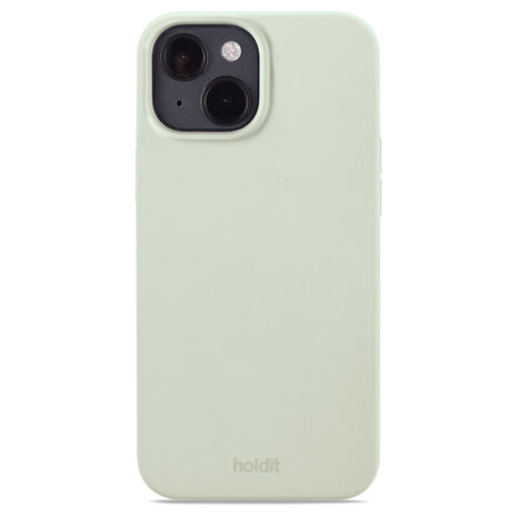 Holdit Holdit iPhone 15 Silikonhülle (White Moss)