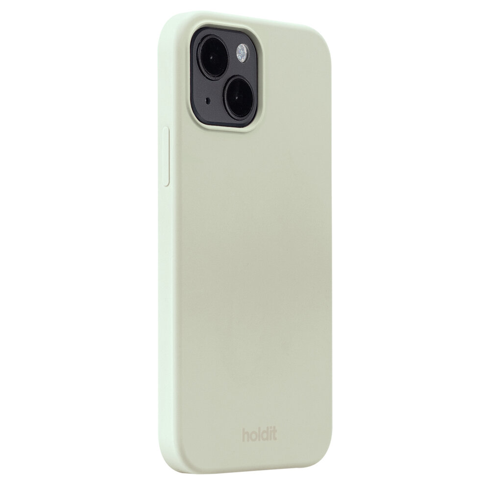Holdit Holdit iPhone 15 Silikonhülle (White Moss)