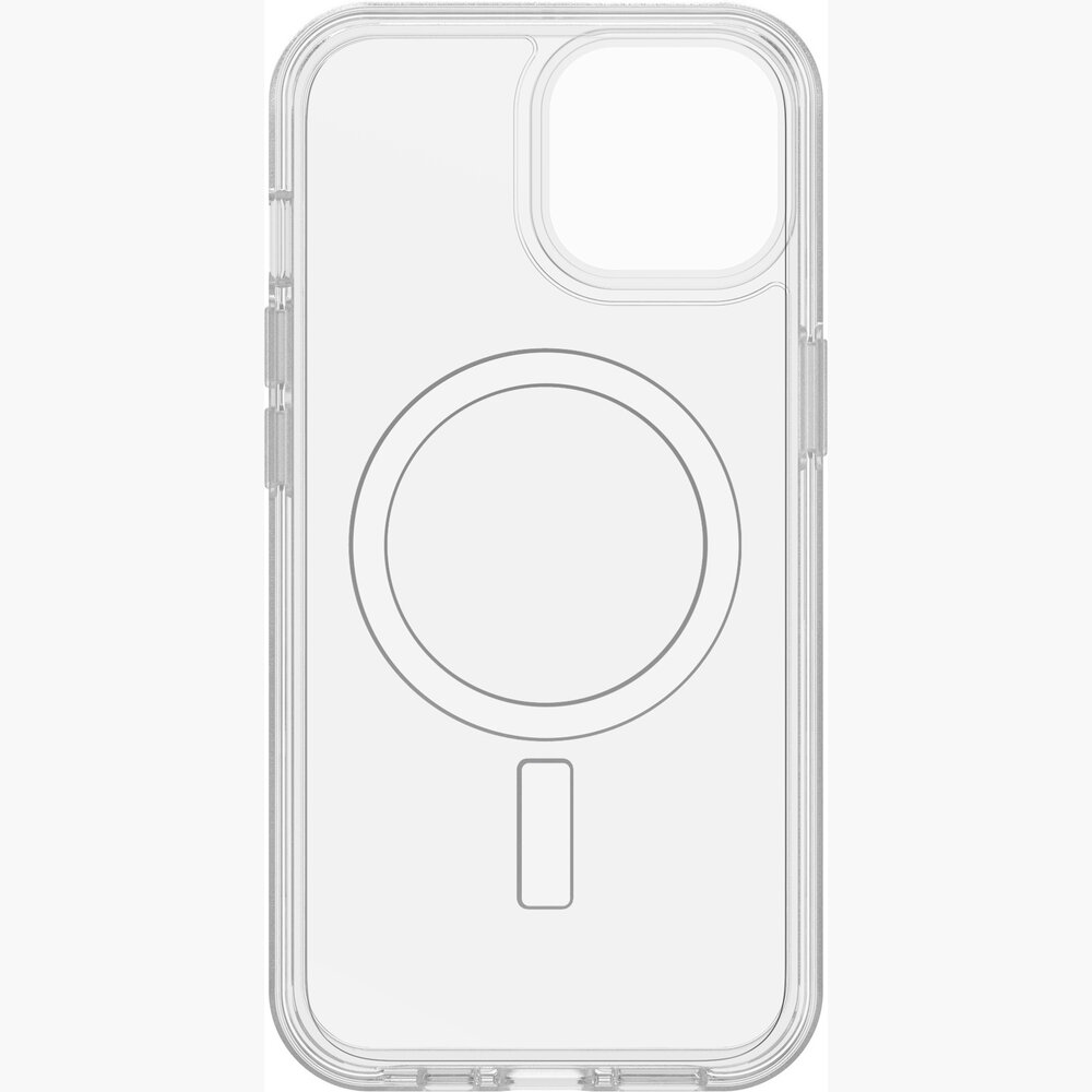 Otterbox OtterBox iPhone 15 KIT Symmetry MagSafe mit Displayschutzfolien & EU USB-C 30w snelladegerät (Weiß)