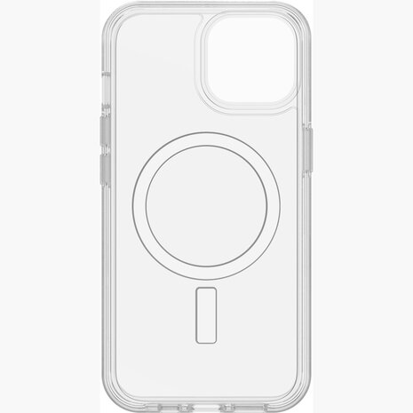 Otterbox OtterBox iPhone 15 KIT Symmetry MagSafe mit Displayschutzfolien & EU USB-C 30w snelladegerät (Weiß)