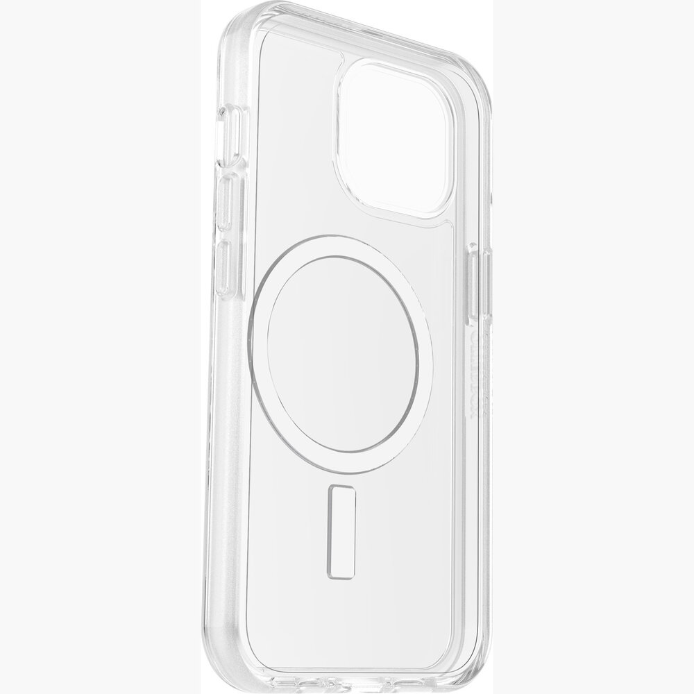 Otterbox OtterBox iPhone 15 KIT Symmetry MagSafe mit Displayschutzfolien & EU USB-C 30w snelladegerät (Weiß)