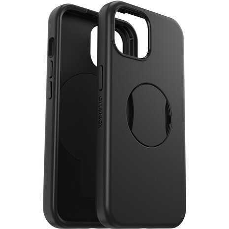 Otterbox OtterBox iPhone 15 OtterGrip Symmetry Hülle (Schwarz)