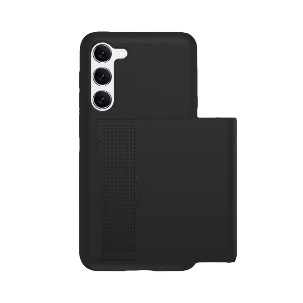 ShieldCase® ShieldCase Samsung Galaxy S25 Plus Kartenfach Hülle mit Schieb (Schwarz) ShieldCase® ShieldCase Samsung Galaxy S25 Plus Kartenfach Hülle mit Schieb (Schwarz)