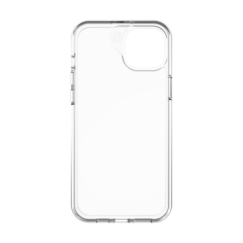 Zagg Gear4 iPhone 15 Plus Crystal Palace Hülle (Transparent)
