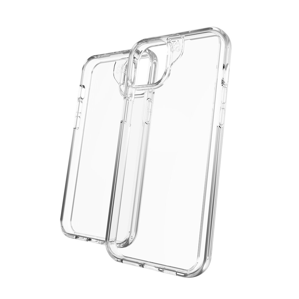 Zagg Gear4 iPhone 15 Plus Crystal Palace Hülle (Transparent)