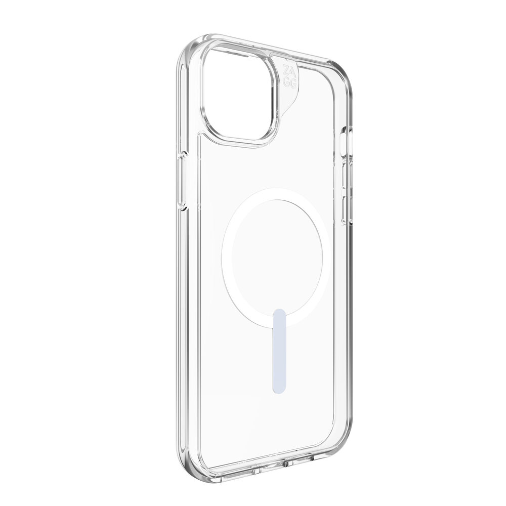 Zagg Gear4 iPhone 15 Plus Crystal Palace MagSafe Hülle (Transparent)