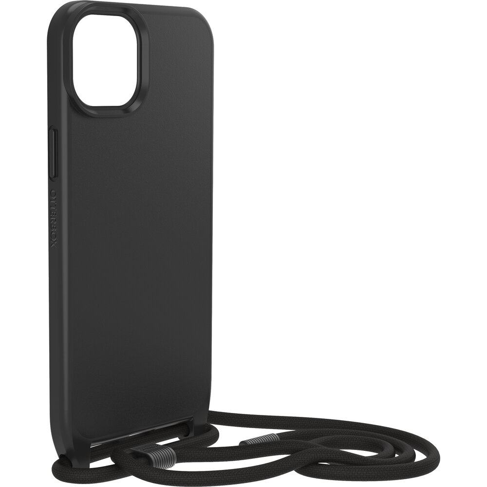 Otterbox OtterBox iPhone 15 plus React MagSafe Hülle mit Kord (Schwarz)