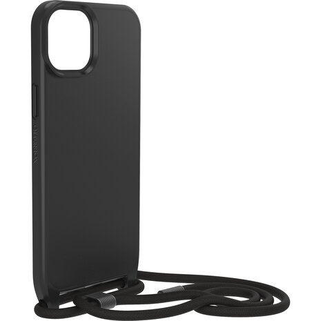 Otterbox OtterBox iPhone 15 plus React MagSafe Hülle mit Kord (Schwarz)
