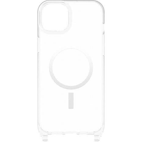 Otterbox OtterBox iPhone 15 plus React MagSafe Hülle mit Kord (Transparent)