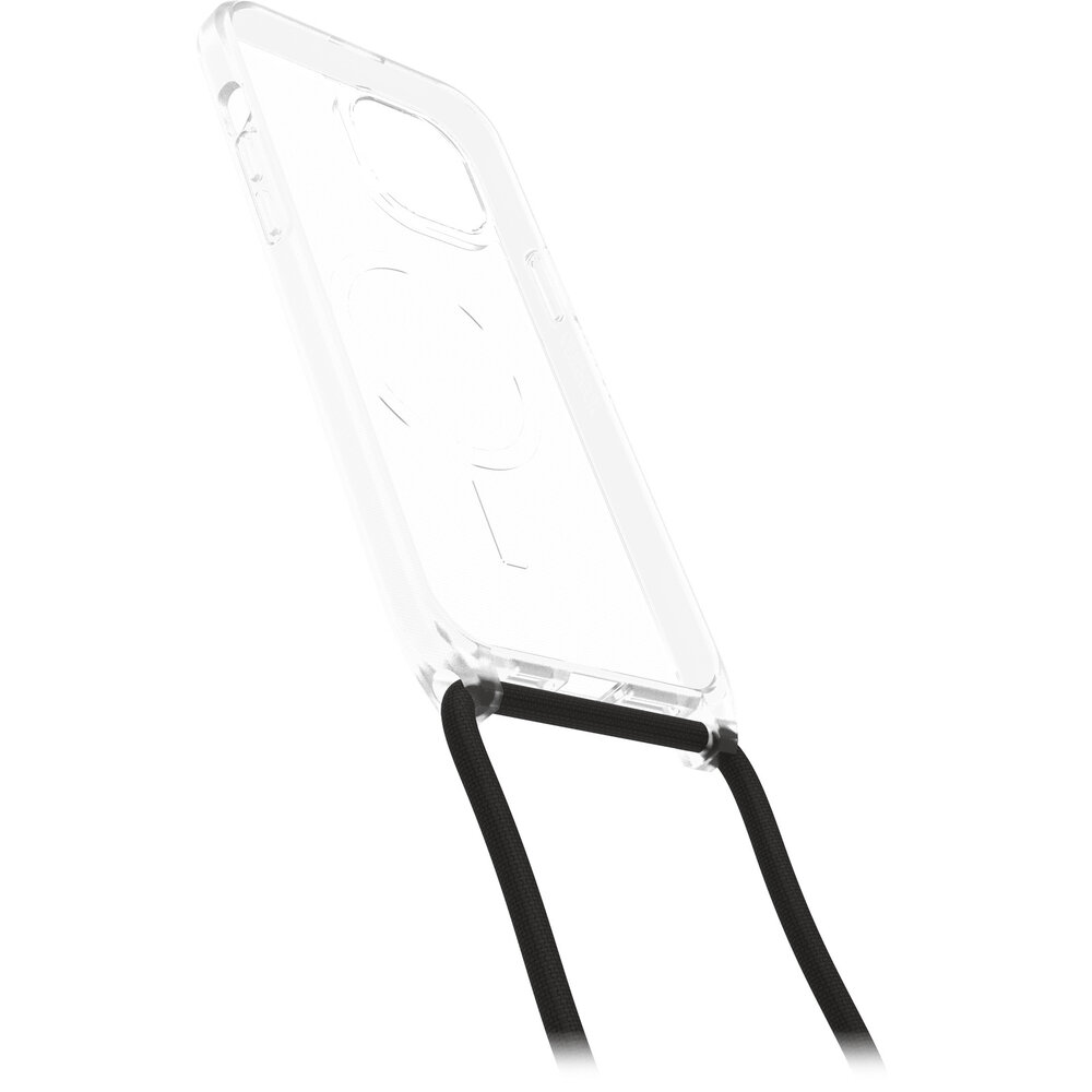 Otterbox OtterBox iPhone 15 plus React MagSafe Hülle mit Kord (Transparent)