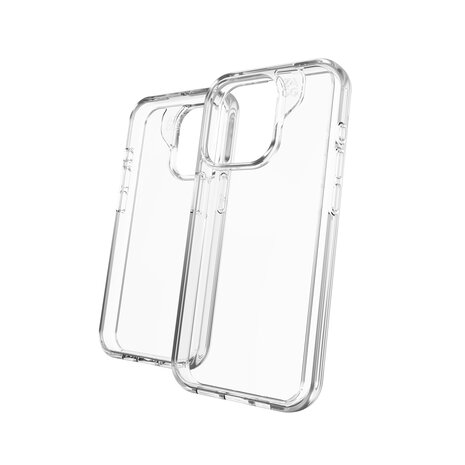 Zagg Gear4 iPhone 15 Pro Crystal Palace Hülle (Transparent)