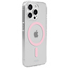 Holdit Holdit iPhone 15 Pro MagSafe Silikonhülle (Transparent/Rosa) Holdit Holdit iPhone 15 Pro MagSafe Silikonhülle (Transparent/Rosa)