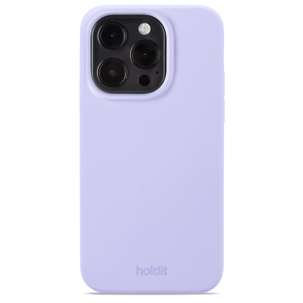 Holdit Holdit iPhone 15 Pro Silikonhülle (Lavender)
