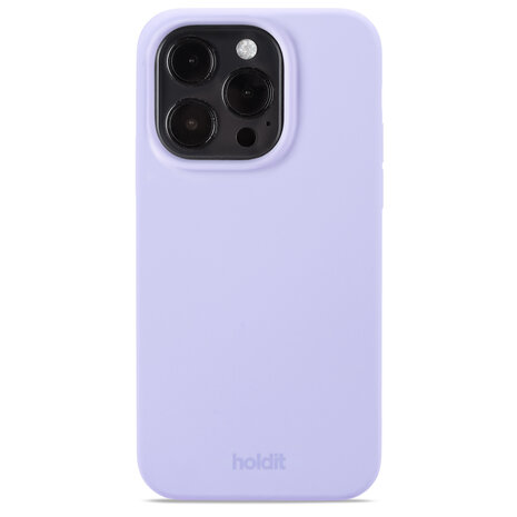 Holdit Holdit iPhone 15 Pro Silikonhülle (Lavender)