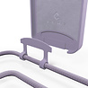 Coverzs Coverzs iPhone 15 Pro Silikon Hülle mit Kord (Lila) Coverzs Coverzs iPhone 15 Pro Silikon Hülle mit Kord (Lila)
