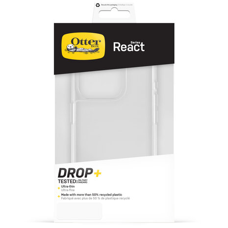 Otterbox OtterBox iPhone 15 Pro React Hülle (Transparent)