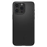 Spigen Spigen iPhone 15 Pro Thin Fit Hülle (Schwarz) Spigen Spigen iPhone 15 Pro Thin Fit Hülle (Schwarz)