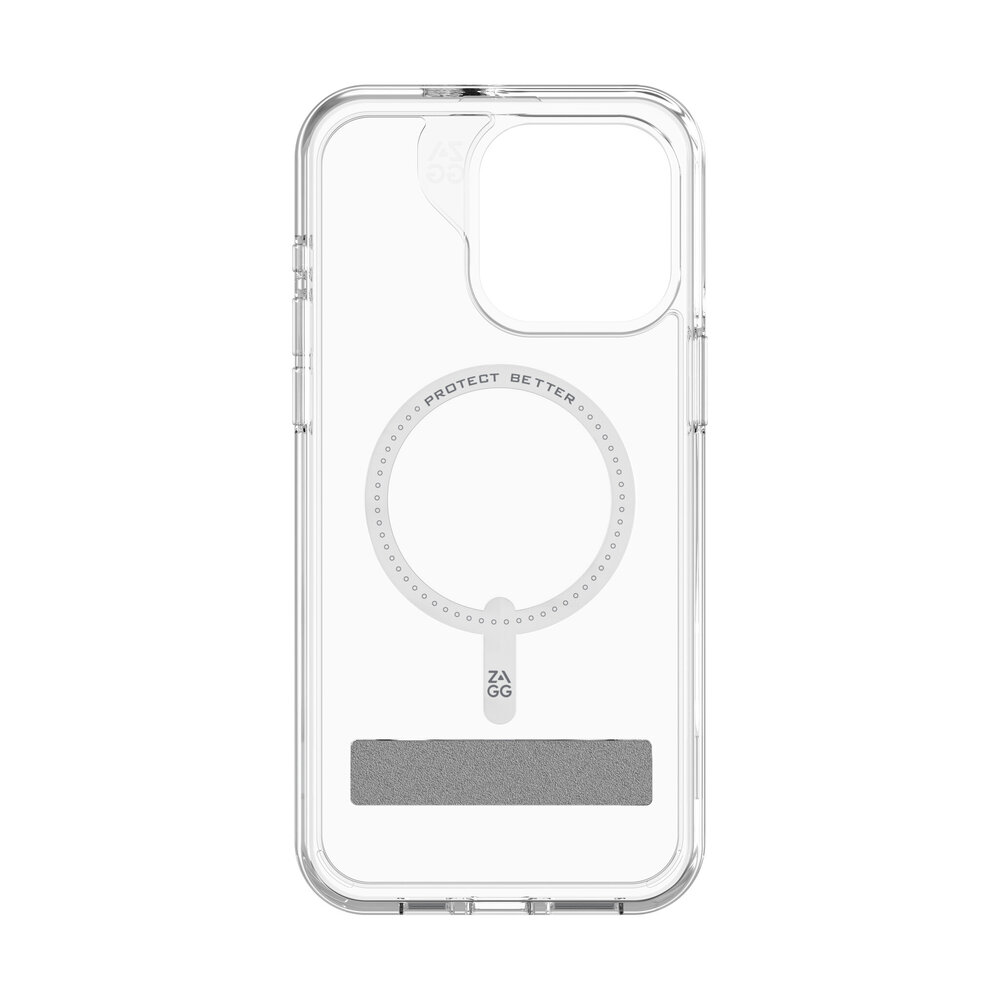 Zagg Gear4 iPhone 15 Pro Max Crystal Palace Snapks MagSafe Hülle (Transparent)