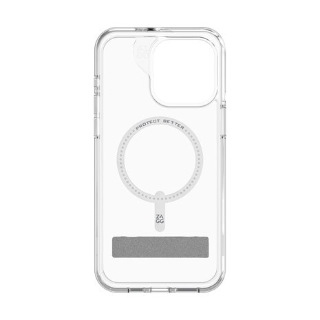 Zagg Gear4 iPhone 15 Pro Max Crystal Palace Snapks MagSafe Hülle (Transparent)
