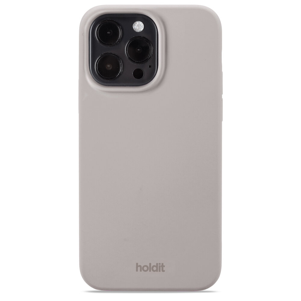 Holdit Holdit iPhone 15 Pro Max Silikonhülle (Taupe) Holdit Holdit iPhone 15 Pro Max Silikonhülle (Taupe)